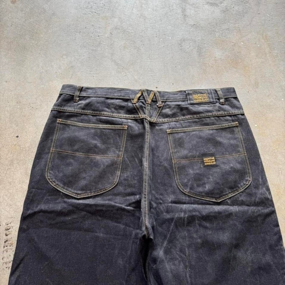 Baggy Black Girbaud Jorts Denim Jean Shorts Southpole Styl Vintage Y2K 42 - Picture 2 of 6